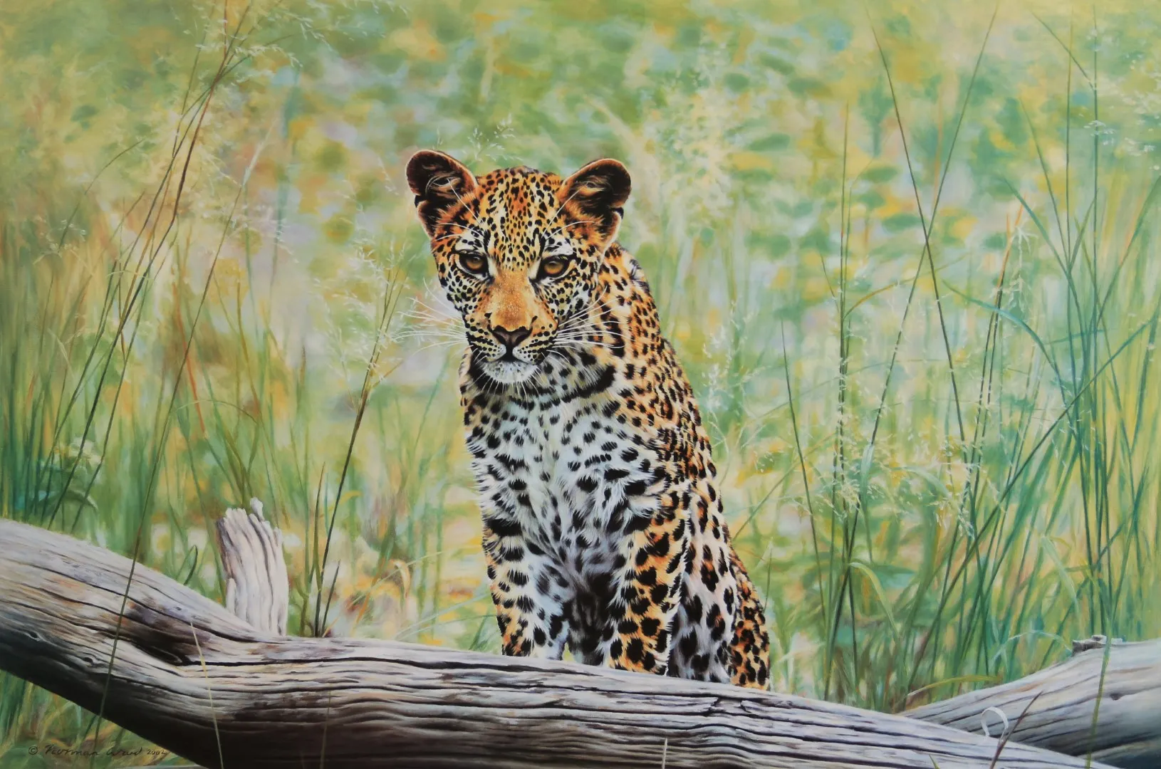 A painting by Norman Ward